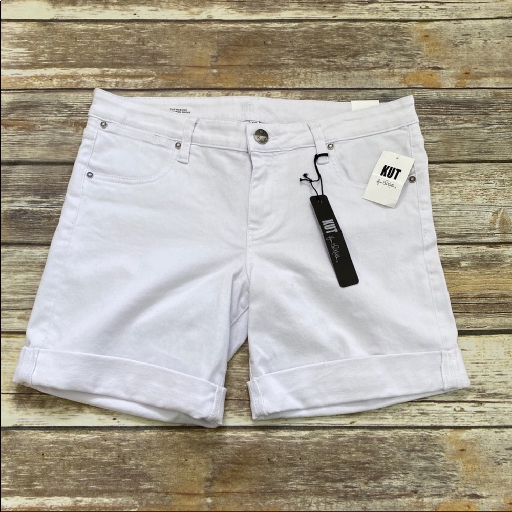Kut From The Kloth Catherine boyfriend denim short